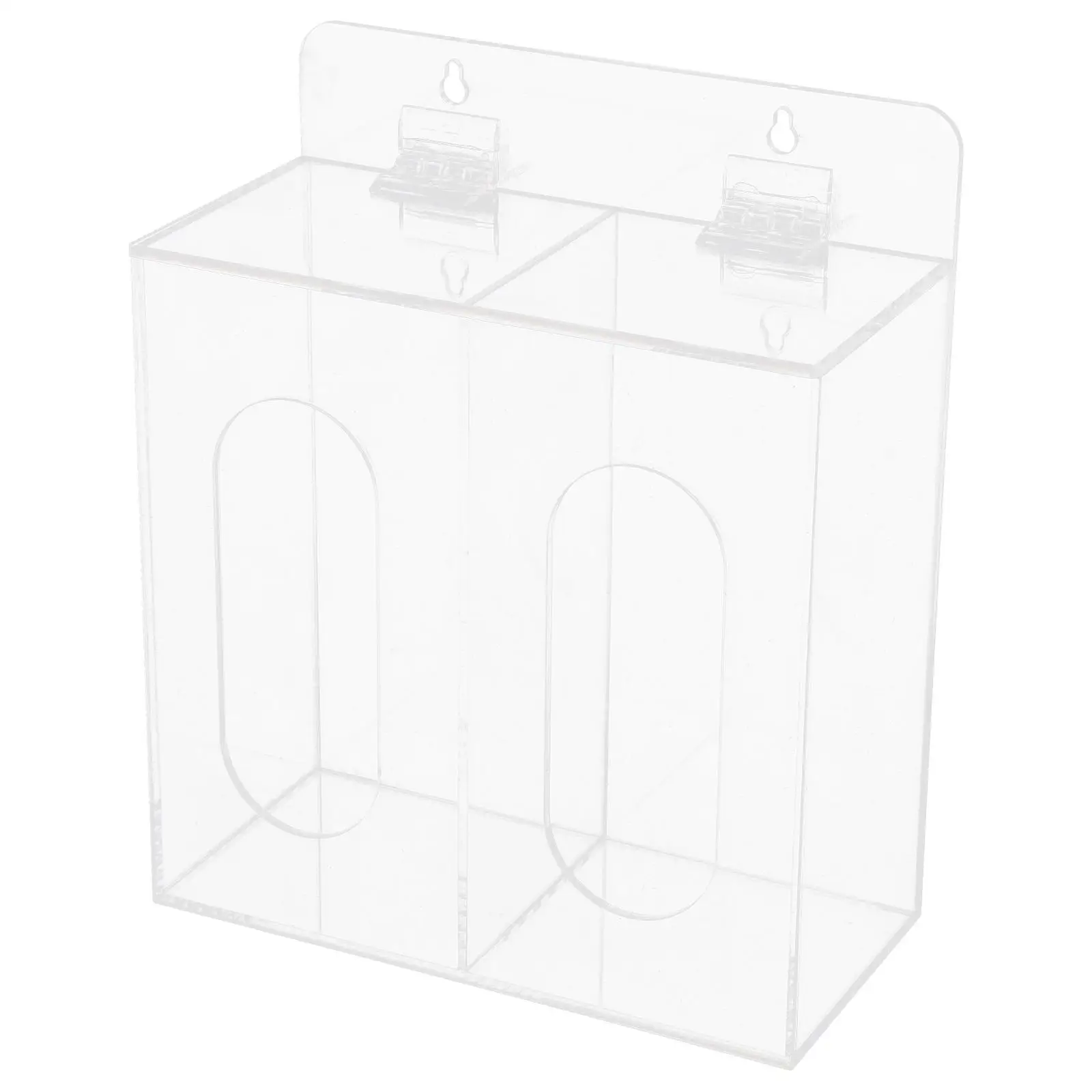 Double Compartment Mask Dispenser Mask Dispenser Acrylic Box Wall Mounted Holder Clear Storage Home ganization
Double Compartment Mask Dispenser Mask Dispenser Acrylic Box Wall Mounted Holder Clear Storage Home ganization