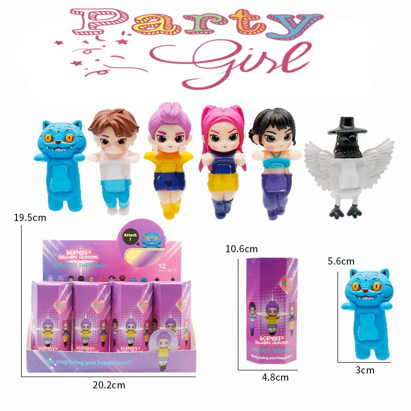 Лидер продаж 2025, корейская волна, охотник на демонов, слепая коробка, серия, аниме, модная игра, кукла из ПВХ, настольная модель, украшения, Рождественский подарок
Лидер продаж 2025, корейская волна, охотник на демонов, слепая коробка, серия, аниме, модная игра, кукла из ПВХ, настольная модель, украшения, Рождественский подарок