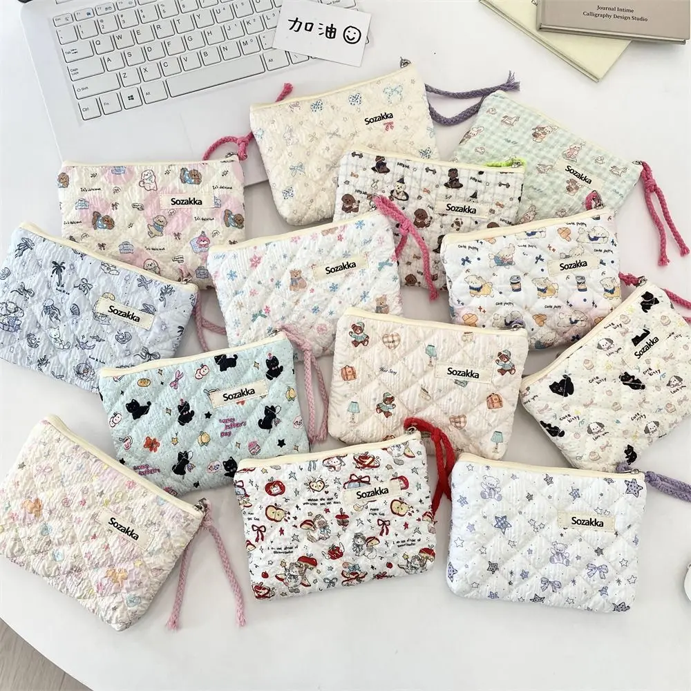 Gifts Quilted Floral Coin Purse Portable Bow-knot Lipstick Bags Multifunctional Animals Storage Bag
Gifts Quilted Floral Coin Purse Portable Bow-knot Lipstick Bags Multifunctional Animals Storage Bag