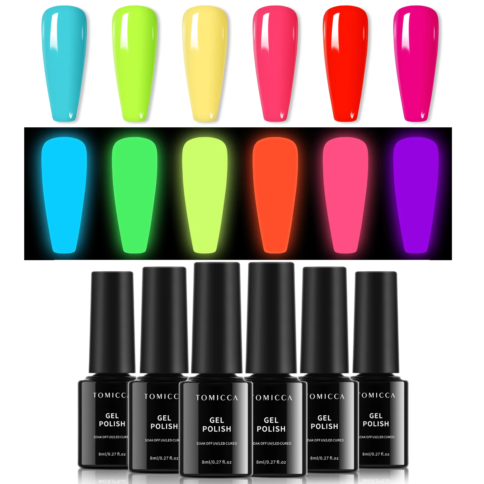 8ml * 6 bottle gel nail polish set, suitable for female nail enhancement design at home and salon
8ml * 6 bottle gel nail polish set, suitable for female nail enhancement design at home and salon