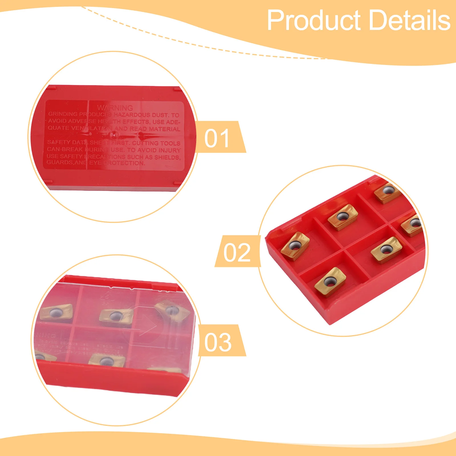 20Pc Apkt11t3 Tin Coating Carbide Inserts Milling Inserts For Face Milling Cutte Manufacturing Metal Processing Equipment Parts
20Pc Apkt11t3 Tin Coating Carbide Inserts Milling Inserts For Face Milling Cutte Manufacturing Metal Processing Equipment Parts