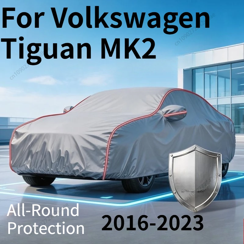 Для Volkswagen Tiguan MK2 2016-2023, полностью закрывающий автомобиль чехол на заказ, защита от солнца, воды и снега, всепогодный чехол для автомобиля
Для Volkswagen Tiguan MK2 2016-2023, полностью закрывающий автомобиль чехол на заказ, защита от солнца, воды и снега, всепогодный чехол для автомобиля