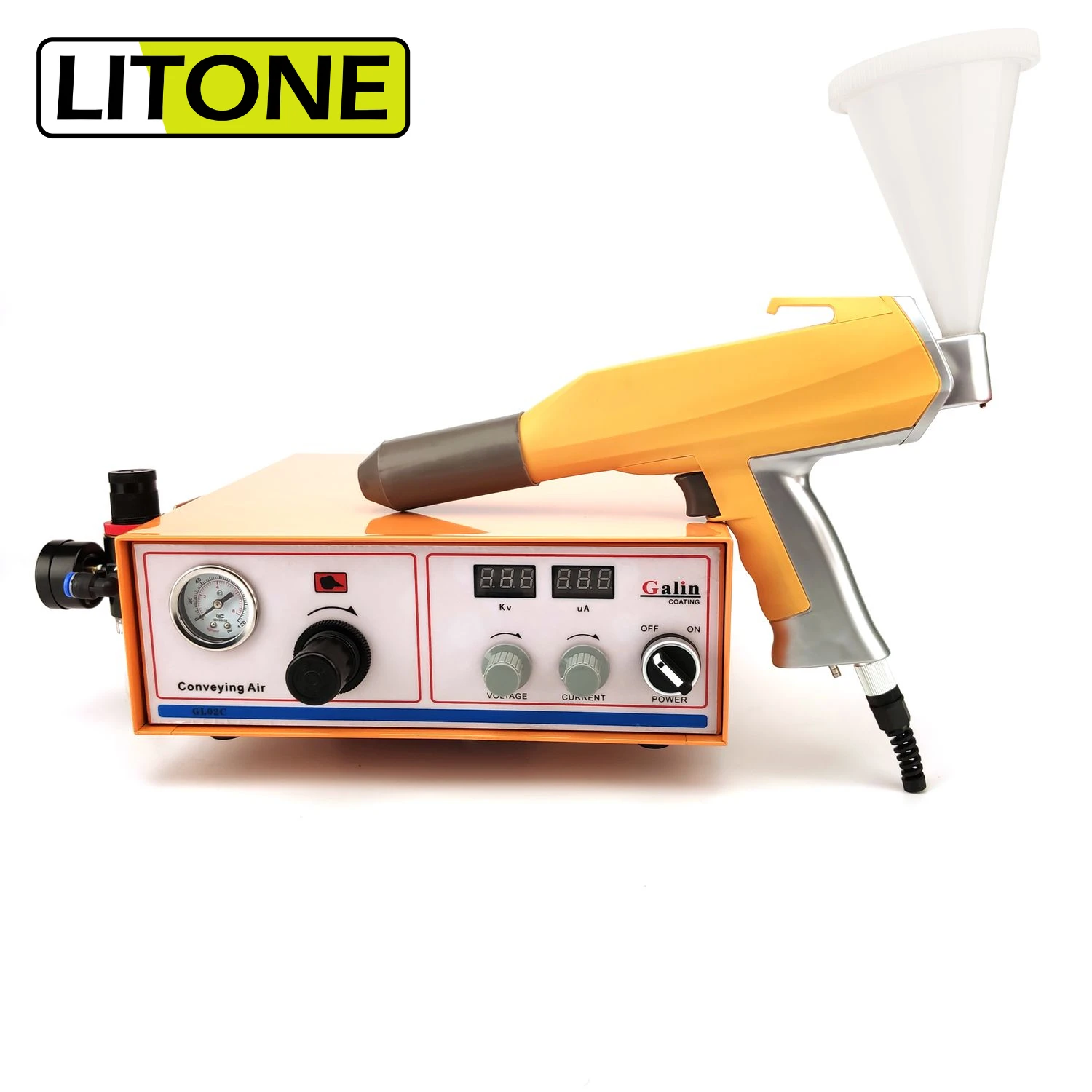 L-02F Electrostatic High Quality Pressure Manual Kci Lab Powder Coating Spray test Paint Gun
L-02F Electrostatic High Quality Pressure Manual Kci Lab Powder Coating Spray test Paint Gun