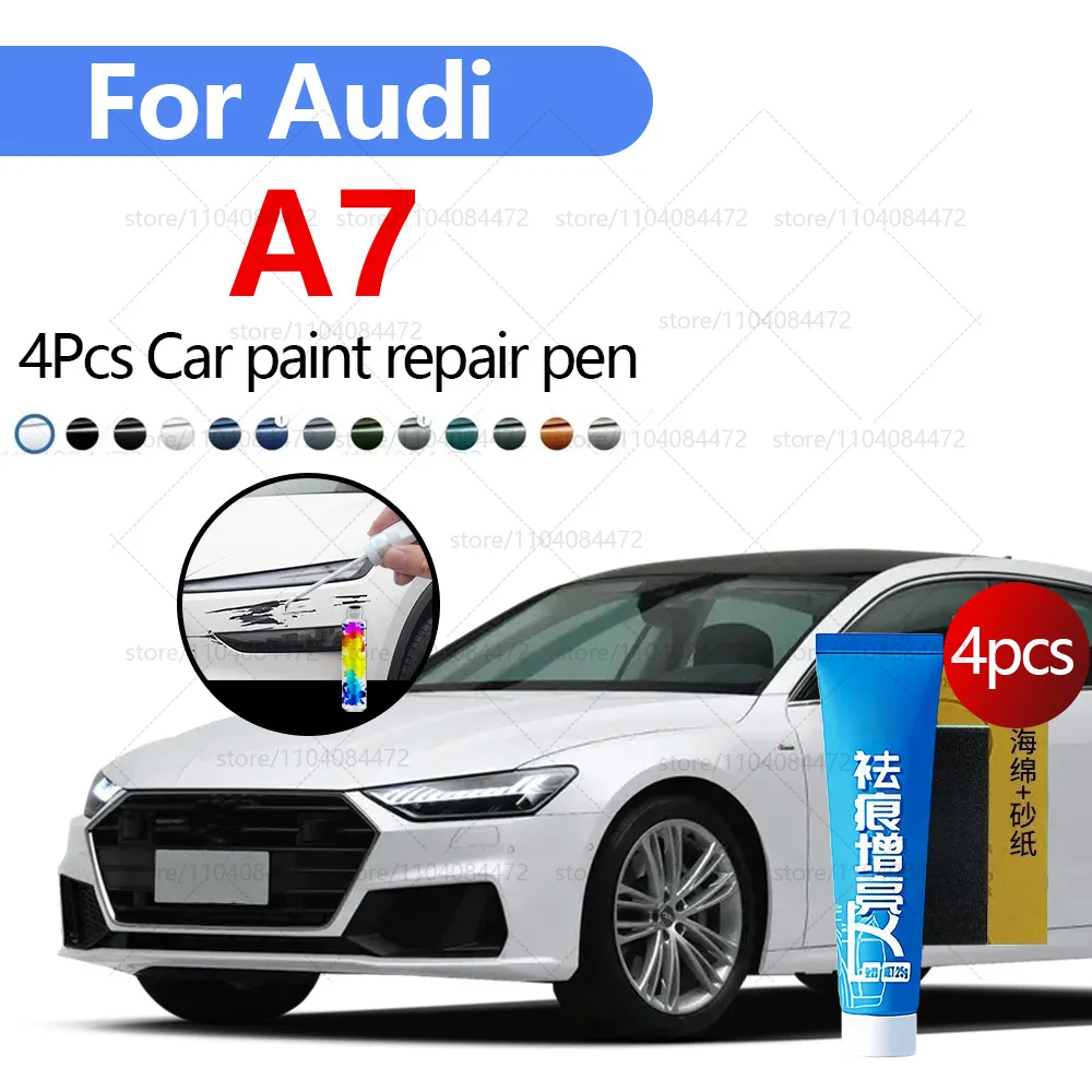 Ручка для ремонта автомобильной краски для 2010-2023 AUDI A7, аксессуары для ремонта царапин, 4 шт., белый LY9L, черный LY9B, серый LX7G, коричневый LZ8S, красный
Ручка для ремонта автомобильной краски для 2010-2023 AUDI A7, аксессуары для ремонта царапин, 4 шт., белый LY9L, черный LY9B, серый LX7G, коричневый LZ8S, красный