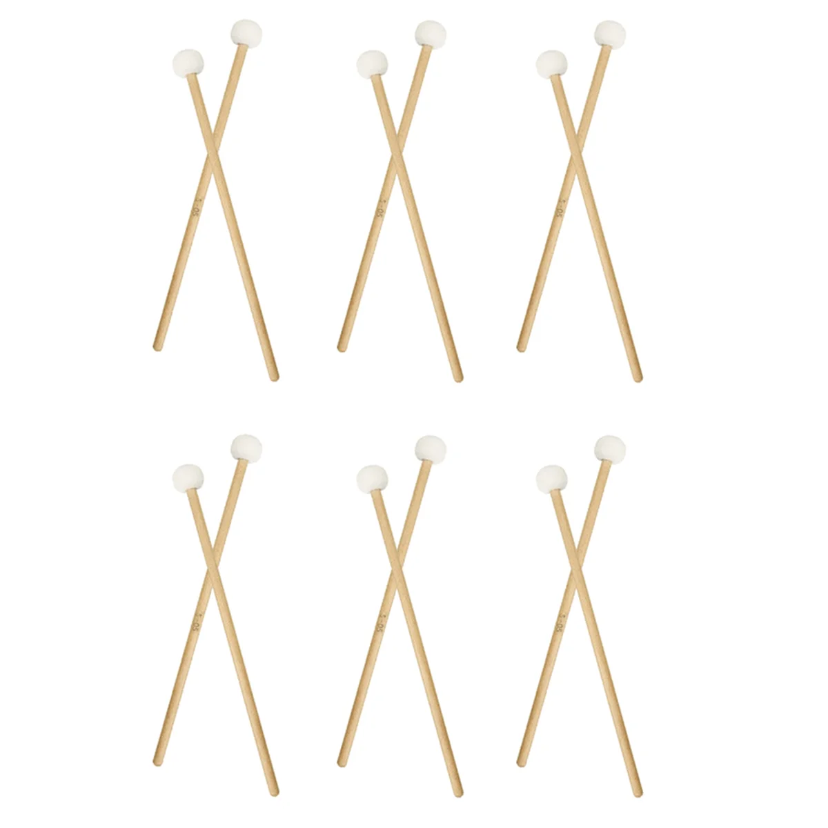 12 Pieces Double Drum Cymbal Gong Mallet Soft Hammer Sticks Mallets Rods Felt Hammer 385mm-ABJQ
12 Pieces Double Drum Cymbal Gong Mallet Soft Hammer Sticks Mallets Rods Felt Hammer 385mm-ABJQ