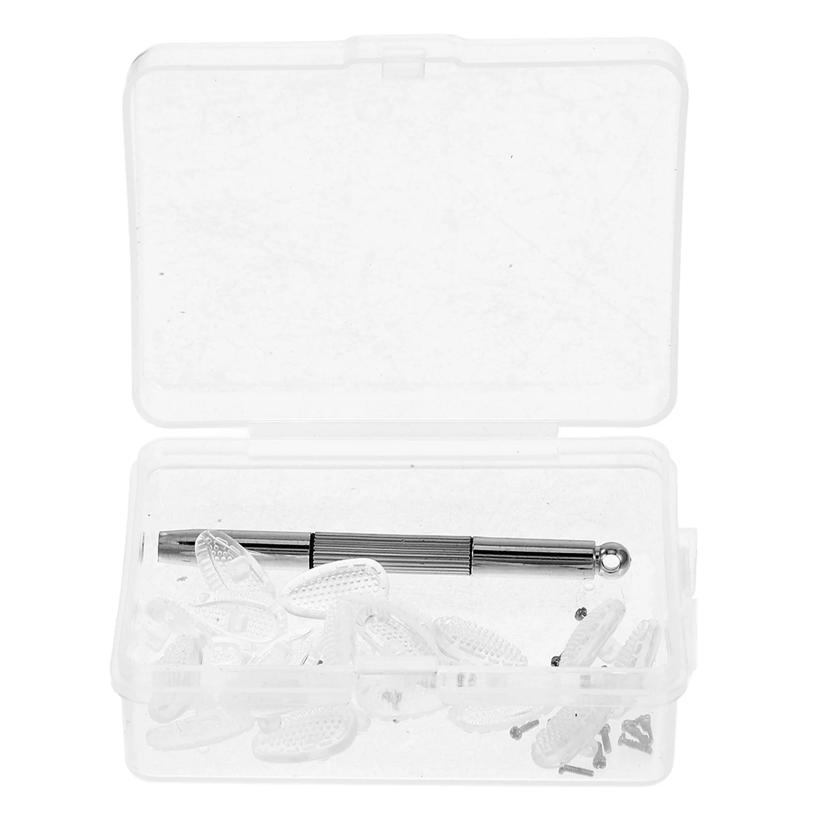 1Set Glasses Repair Kit Ultra-Soft Silicone Nose Pads Anti Slip Replacement Eyeglass Nose Grips Screwdriver Eyeglass Repair
1Set Glasses Repair Kit Ultra-Soft Silicone Nose Pads Anti Slip Replacement Eyeglass Nose Grips Screwdriver Eyeglass Repair