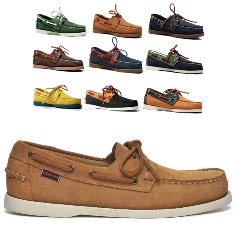 Мужская обувь Sebago из натуральной кожи Homme Authentic Docksides - кожаные топсайдеры премиум-класса со шнуровкой и Moc Toe E450
Мужская обувь Sebago из натуральной кожи Homme Authentic Docksides - кожаные топсайдеры премиум-класса со шнуровкой и Moc Toe E450