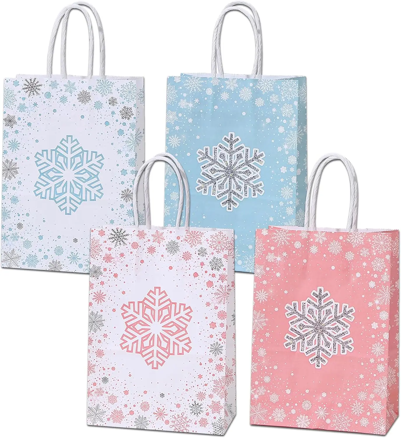 10pcs Christmas Snowflake Gifts Bags Paper Cookies Candy Treat Packaging Bags Colorful Holiday Party Favors Christmas Gifts
10pcs Christmas Snowflake Gifts Bags Paper Cookies Candy Treat Packaging Bags Colorful Holiday Party Favors Christmas Gifts