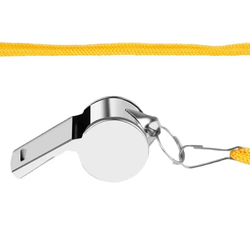 Referee Whistle Stainless Steel Whistle With Lanyard Soccer Whistle For Referees Coaches Teachers Students Outdoor Sports And
Referee Whistle Stainless Steel Whistle With Lanyard Soccer Whistle For Referees Coaches Teachers Students Outdoor Sports And