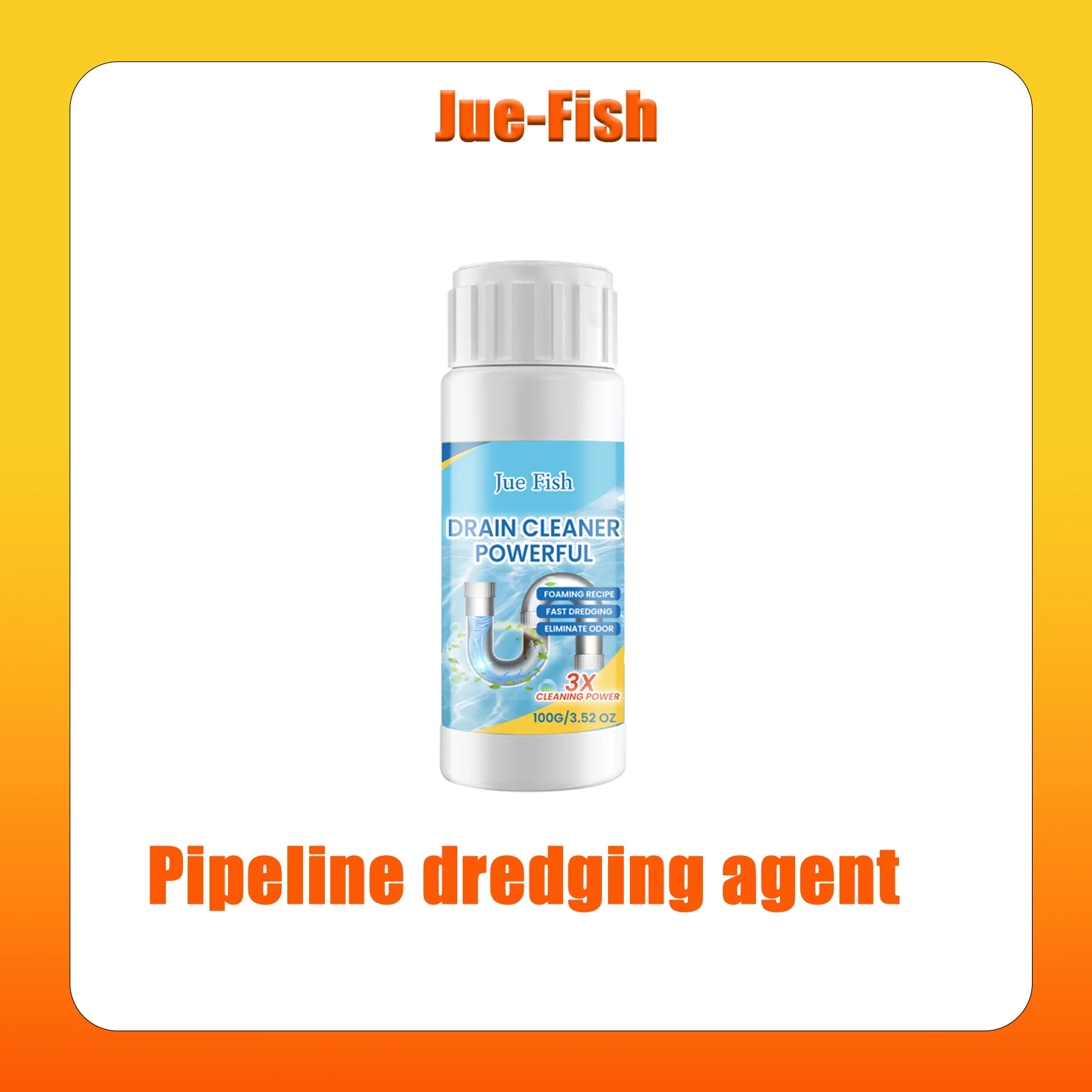 Kitchen Sewer Clean Drain Cleaning Liquid - Deodorant Clog Remover Powder for Pipeline Blockage Prevention & Toilet Dredging
Kitchen Sewer Clean Drain Cleaning Liquid - Deodorant Clog Remover Powder for Pipeline Blockage Prevention & Toilet Dredging