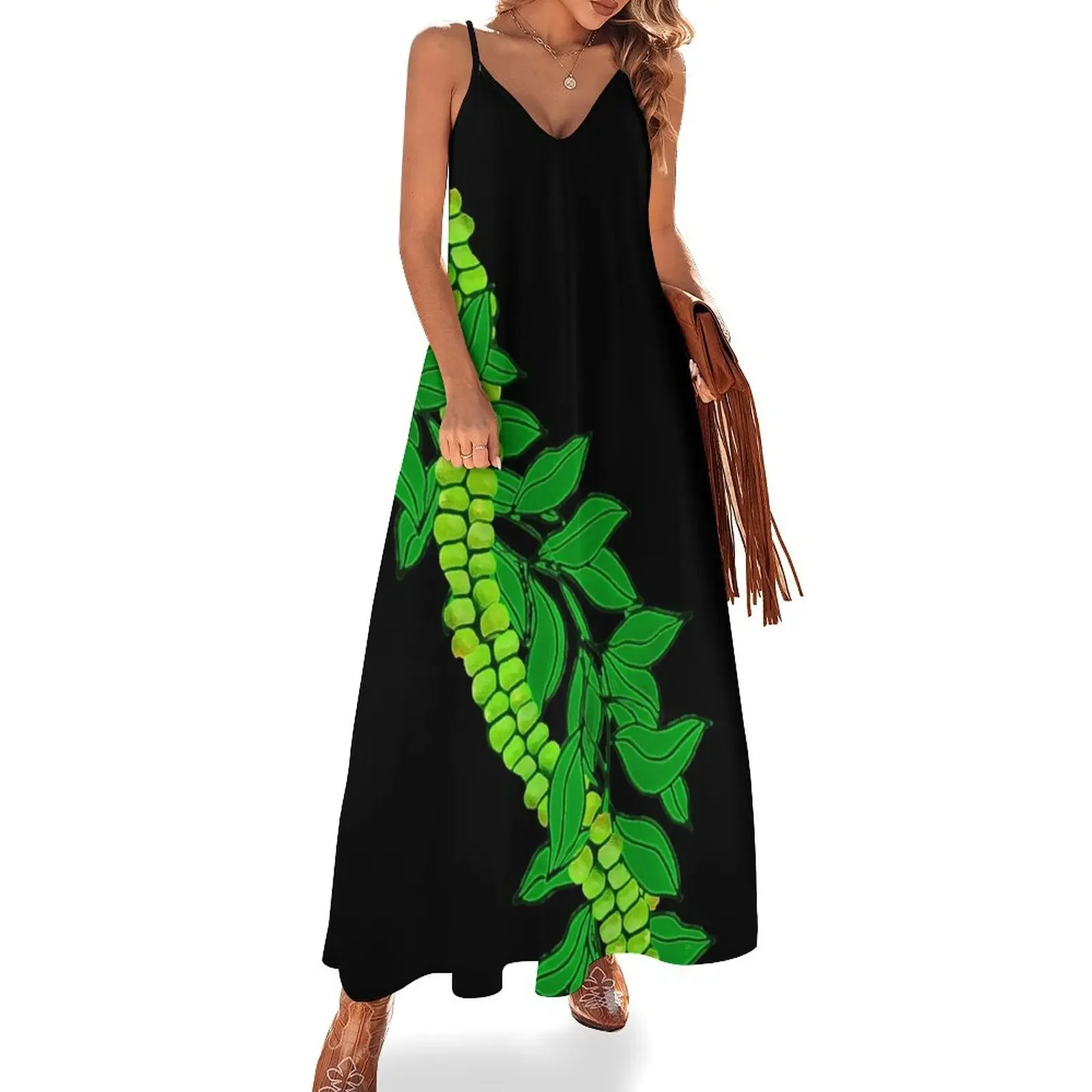 Maile and Mokihana Sleeveless Dress womens dress Summer dresses for women women's clothing korea stylish Dress
Maile and Mokihana Sleeveless Dress womens dress Summer dresses for women women's clothing korea stylish Dress