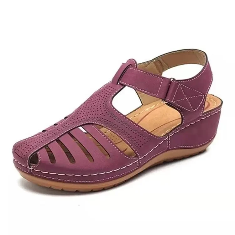 Summer 2025 New Women Fashion Dance Sandals Hollow Round Toe Shoes Wedge Female Comfortable Beach Ladies Hook Loop Shoes
Summer 2025 New Women Fashion Dance Sandals Hollow Round Toe Shoes Wedge Female Comfortable Beach Ladies Hook Loop Shoes