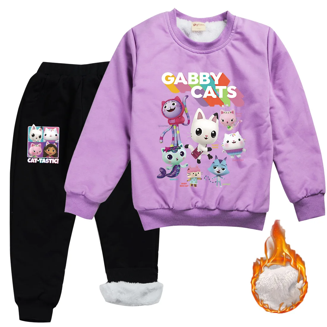2022 Winter Gabby's Dollhouse Clothes Toddler Girl Warm Fleece Plush Cute Cats Sweatshirt+Pants 2pcs Set Baby Boys Velvet Outfit
2022 Winter Gabby's Dollhouse Clothes Toddler Girl Warm Fleece Plush Cute Cats Sweatshirt+Pants 2pcs Set Baby Boys Velvet Outfit