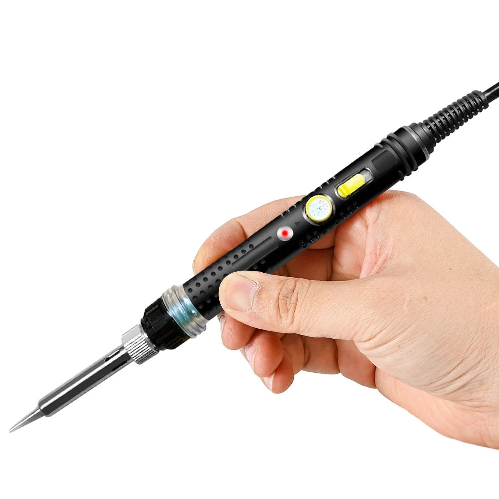 AC110V 220V 60W Electric Soldering Iron Welding Repair Iron Set Adjustable Temperature Welding Equipment Quick Heat Welding Pen
AC110V 220V 60W Electric Soldering Iron Welding Repair Iron Set Adjustable Temperature Welding Equipment Quick Heat Welding Pen