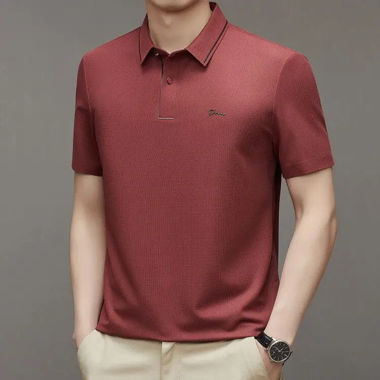 Ice Silk Shirt Summer Thin Casual Short Sleeve Heat Transfer Splicing Business Casual Midlife Dad Shirt Trendy Home Wear
Ice Silk Shirt Summer Thin Casual Short Sleeve Heat Transfer Splicing Business Casual Midlife Dad Shirt Trendy Home Wear
