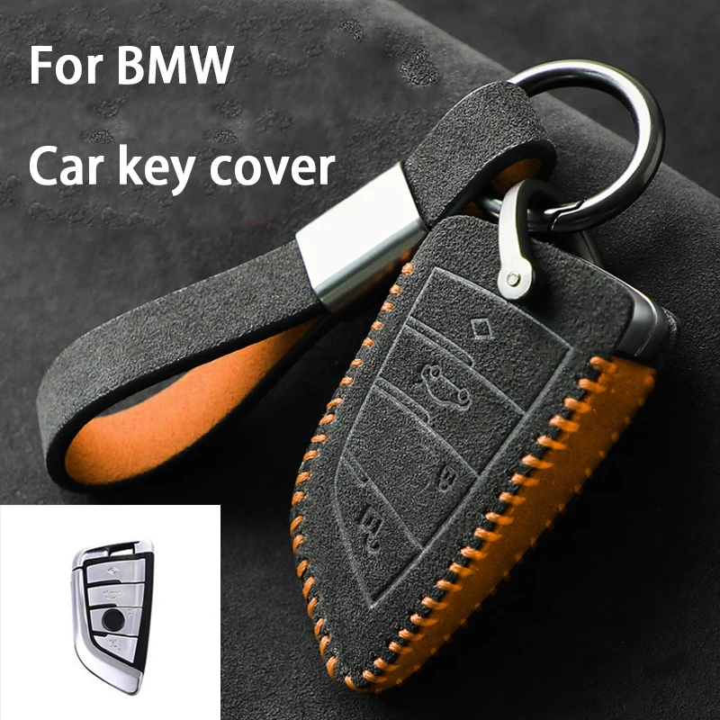 Замшевый кожаный чехол для ключей от машины для BMW 1 3 5 серии X1 X3 F20 F15, защитный чехол для автомобиля
Замшевый кожаный чехол для ключей от машины для BMW 1 3 5 серии X1 X3 F20 F15, защитный чехол для автомобиля