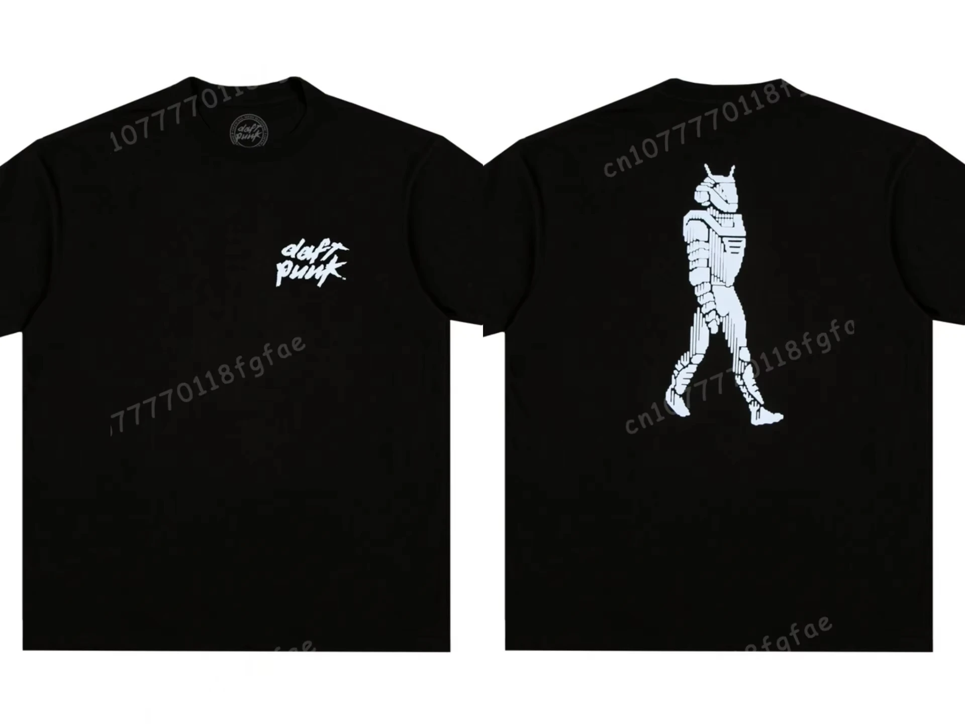 Daft Punk T-Shirt Summer Men Cotton Tops Tees Women Casual Clothing Unisex Women Fashion Solid Color Short Sleeve Streetwear
Daft Punk T-Shirt Summer Men Cotton Tops Tees Women Casual Clothing Unisex Women Fashion Solid Color Short Sleeve Streetwear
