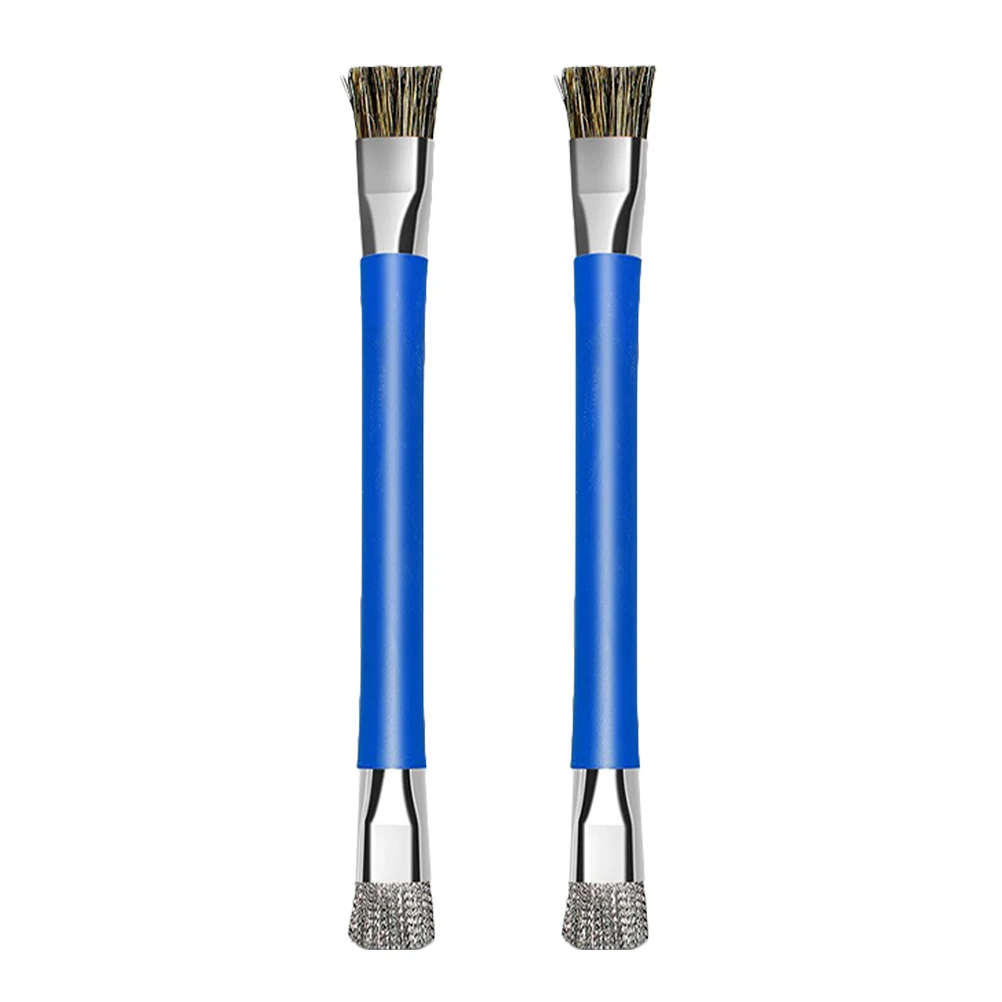 2pcs Double Anti-Static Cleaning Brush Head Anti Static Blue Phone Double Head Brush Dust Removal Tool
2pcs Double Anti-Static Cleaning Brush Head Anti Static Blue Phone Double Head Brush Dust Removal Tool