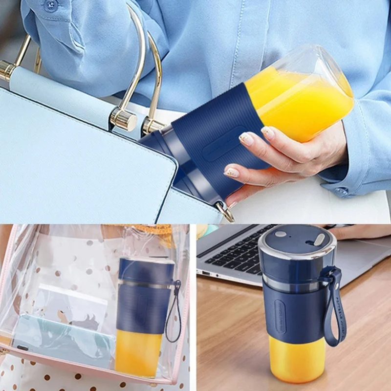 Electric Juicer Cup 300ml 1200mAh Battery 1 Key Operation USB Charging Handheld Portable Blender For Office Home Travelling
Electric Juicer Cup 300ml 1200mAh Battery 1 Key Operation USB Charging Handheld Portable Blender For Office Home Travelling