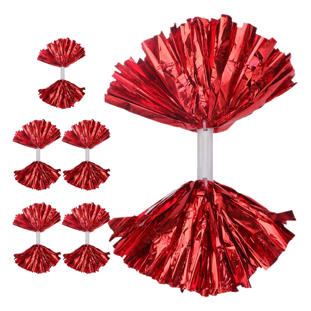4Pcs Cheerleading Pom Poms Bright Ultralight Plastic Ergonomic Handles for Dance Sports School Party Games Cheering
4Pcs Cheerleading Pom Poms Bright Ultralight Plastic Ergonomic Handles for Dance Sports School Party Games Cheering