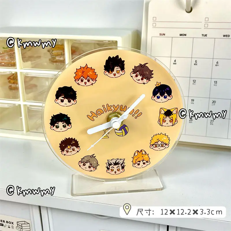 Haikyuu аниме акриловые часы Hinata Shoyo Kozume Kenma мультфильм творчество мини детские украшения дома украшения Kawaii подарок
Haikyuu аниме акриловые часы Hinata Shoyo Kozume Kenma мультфильм творчество мини детские украшения дома украшения Kawaii подарок