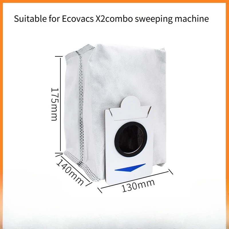 For ECOVACS X2 Combo Robot Vacuum - Non-Woven Snap Dust Bags Replacement Accessories
For ECOVACS X2 Combo Robot Vacuum - Non-Woven Snap Dust Bags Replacement Accessories