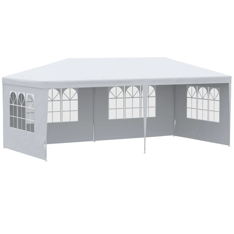 Large Event Marquee 10' x 20' For Weddings Garden Parties Catering Events 4 Detachable Sidewalls Polyethylene Fabric Heavy Du
Large Event Marquee 10' x 20' For Weddings Garden Parties Catering Events 4 Detachable Sidewalls Polyethylene Fabric Heavy Du