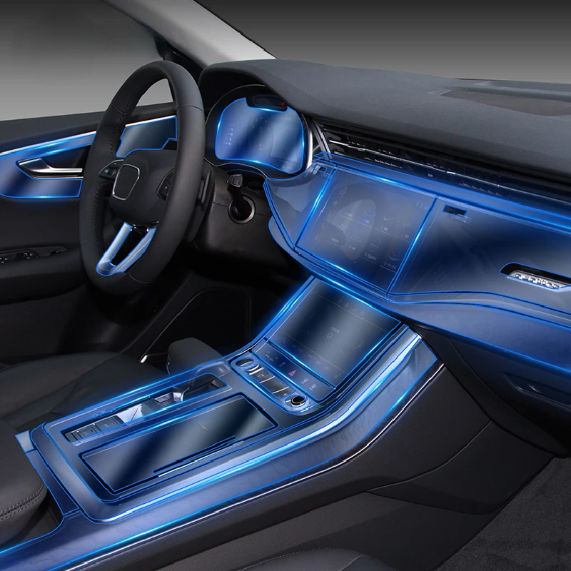 For Audi Q7 Q8 2019-2022 Car Interior Center console Transparent TPU Protective film Anti-scratch Repair film Accessories Refit
For Audi Q7 Q8 2019-2022 Car Interior Center console Transparent TPU Protective film Anti-scratch Repair film Accessories Refit