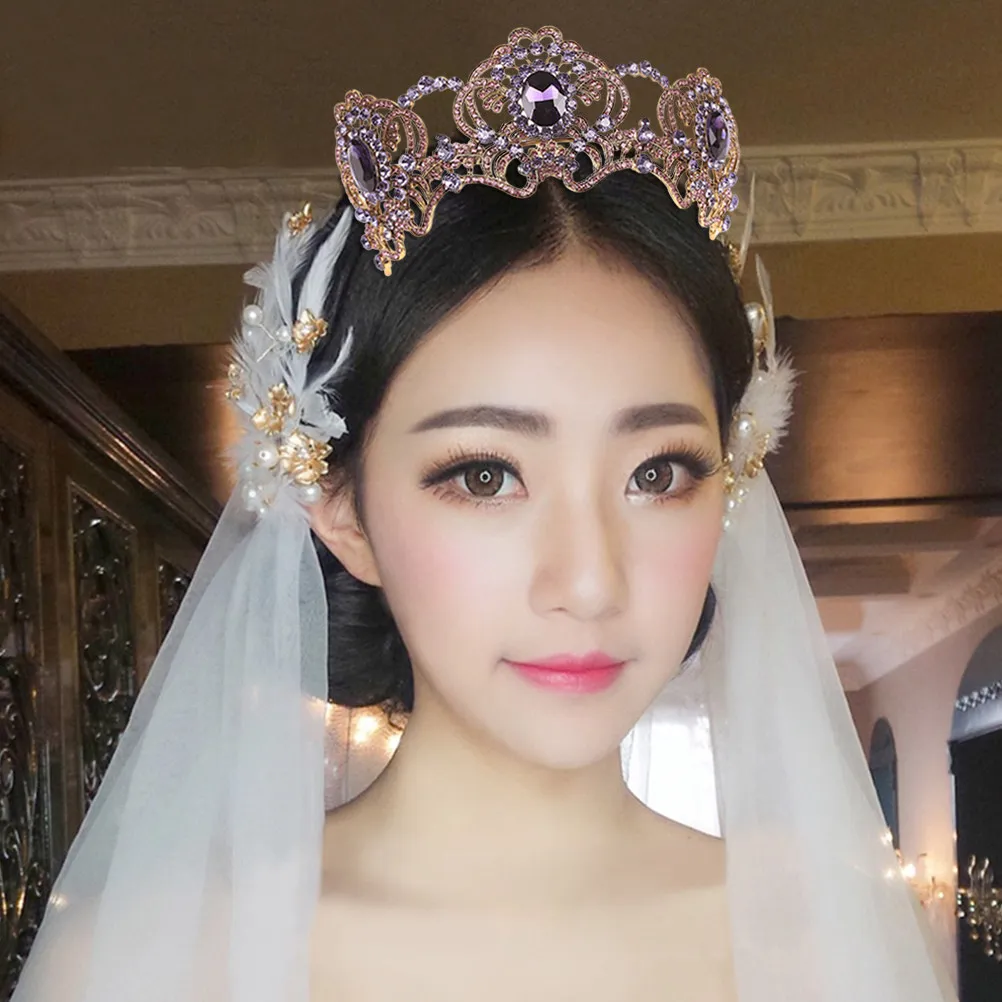 1Pcs Topclass Material Crystal Crown Women Wedding Engagement Pageant Party Accessory Stunning Hair Style Women Crown
1Pcs Topclass Material Crystal Crown Women Wedding Engagement Pageant Party Accessory Stunning Hair Style Women Crown