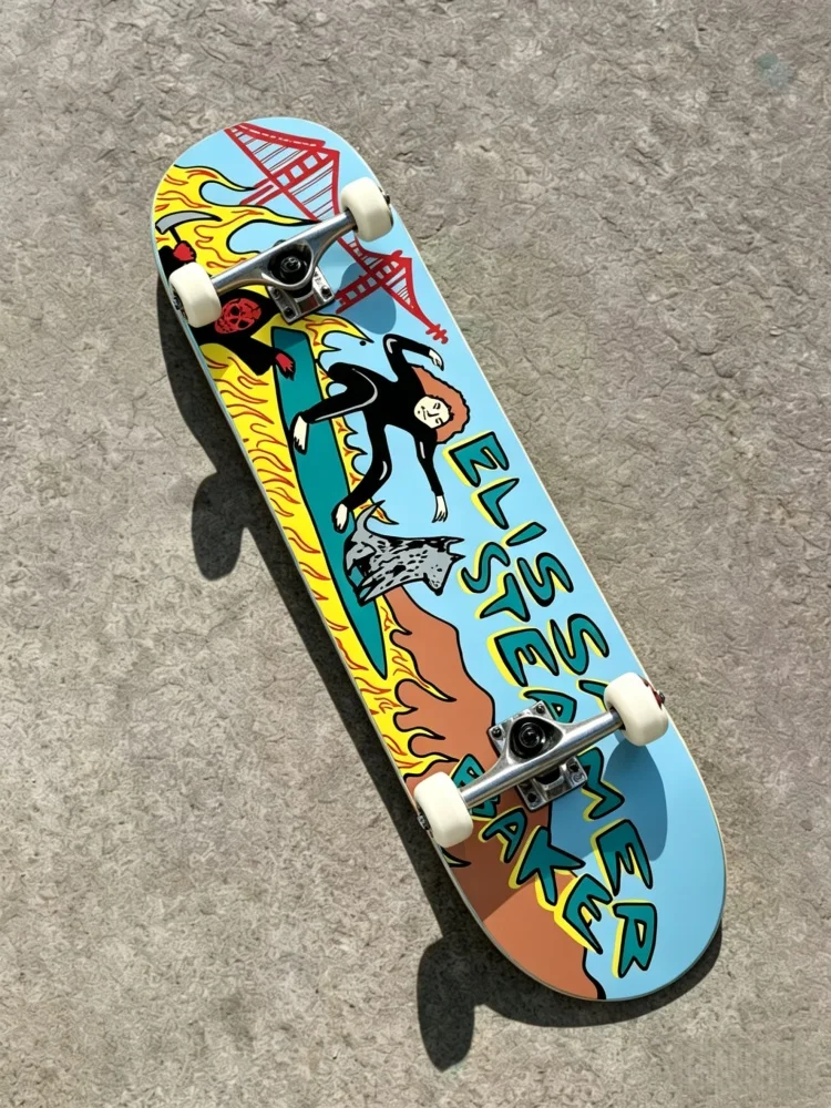 Brand Discount Baker Skateboard 8 IN Double Kick Skateboard Aluminum Trucks Skateboard Beginner Skateboard Complete Skateboard
Brand Discount Baker Skateboard 8 IN Double Kick Skateboard Aluminum Trucks Skateboard Beginner Skateboard Complete Skateboard