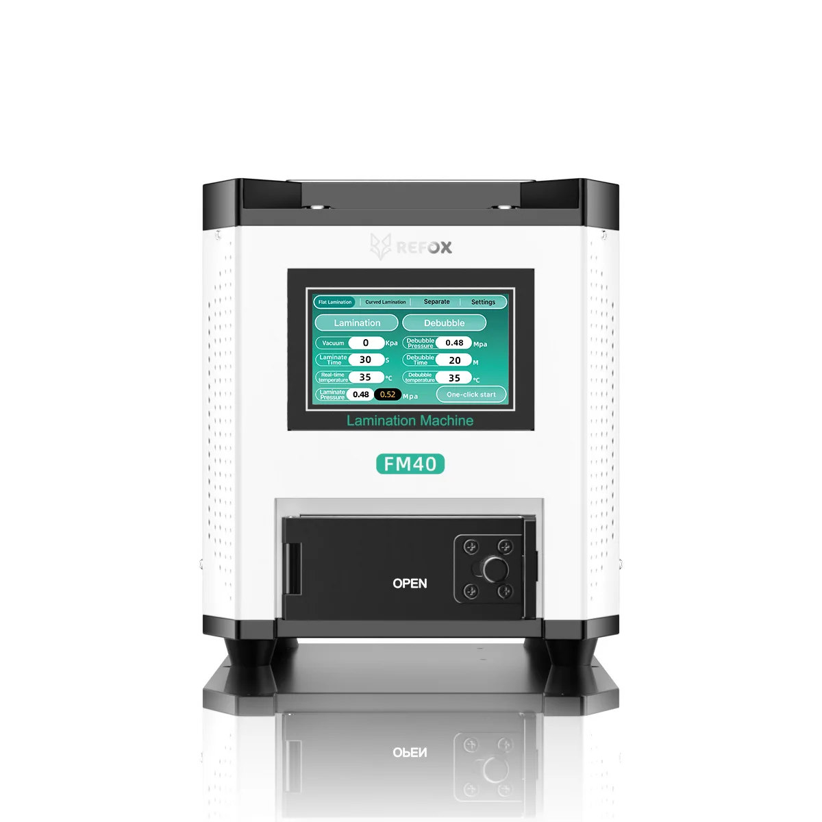 FM40 5IN1 Laminating Debuble Machine With Large Size Separator up to 12.9inch With Built-in air Compressor and Vacuum Pump
FM40 5IN1 Laminating Debuble Machine With Large Size Separator up to 12.9inch With Built-in air Compressor and Vacuum Pump