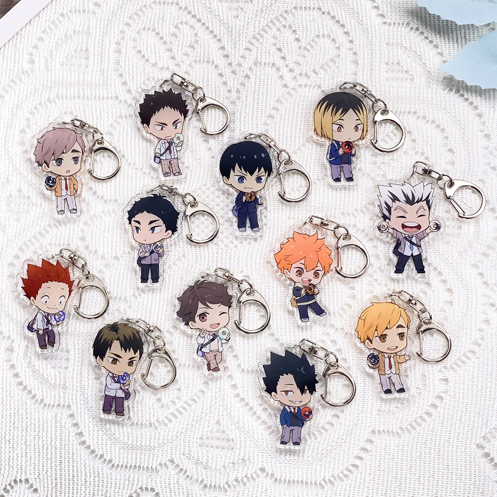 1/12PCS Anime Characters Haikyuu!! Acrylic Car Keychain Accessories Cartoon Keyrings Friends Gifts Bag Charms Backpack Pendant
1/12PCS Anime Characters Haikyuu!! Acrylic Car Keychain Accessories Cartoon Keyrings Friends Gifts Bag Charms Backpack Pendant