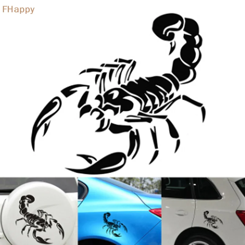 Personality Scorpion Car Sticker And Decals Reflective Laser Car Styling 3D Stickers Waterproof Sunscreen 
Personality Scorpion Car Sticker And Decals Reflective Laser Car Styling 3D Stickers Waterproof Sunscreen