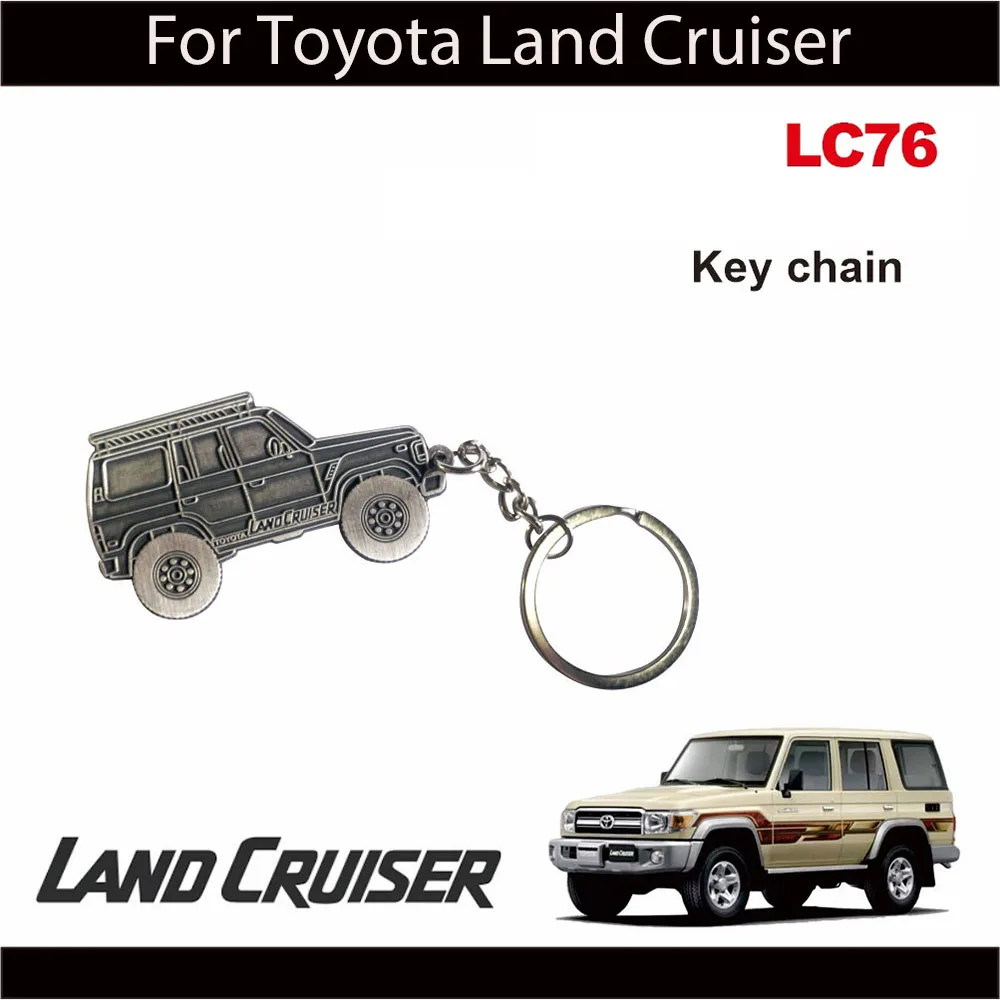 Car Body Theme Keychain For Toyota Land Cruiser LC76 Key Ring Metal Casting Interior Decoration Accessories
Car Body Theme Keychain For Toyota Land Cruiser LC76 Key Ring Metal Casting Interior Decoration Accessories