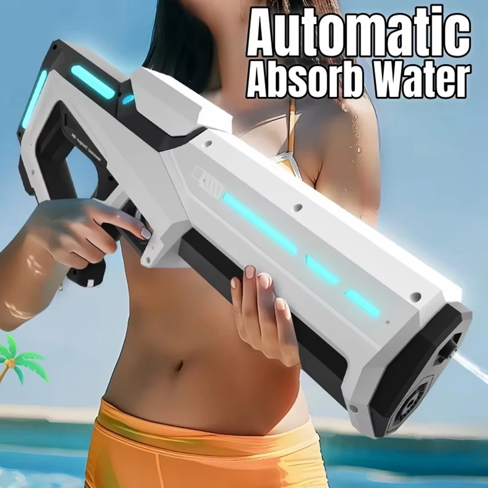 2026New Electric Water Gun Toys Summer Outdoor Beach Battle Game Full Automatic Induction Absorb Water Spray Guns for boy Gift
2026New Electric Water Gun Toys Summer Outdoor Beach Battle Game Full Automatic Induction Absorb Water Spray Guns for boy Gift