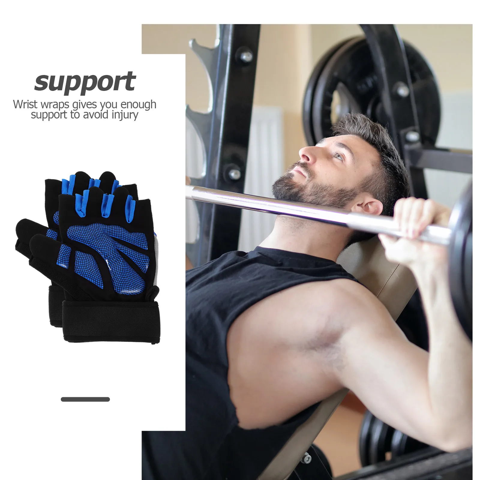 Gloves Weightlifting Non slip Strength Training Shorty Indoor Fitness Bodybuilding Gym Sports Durable Wrist Support Anti slip
Gloves Weightlifting Non slip Strength Training Shorty Indoor Fitness Bodybuilding Gym Sports Durable Wrist Support Anti slip
