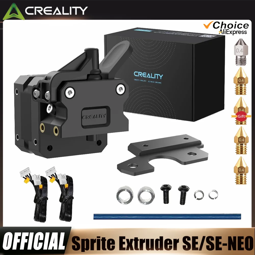 Creality Ender 3 Sprite Direct Drive 3D Printers Extruder Upgrades Kit with Dual Gear, High Torque for Ender 3 /Neo Series
Creality Ender 3 Sprite Direct Drive 3D Printers Extruder Upgrades Kit with Dual Gear, High Torque for Ender 3 /Neo Series 