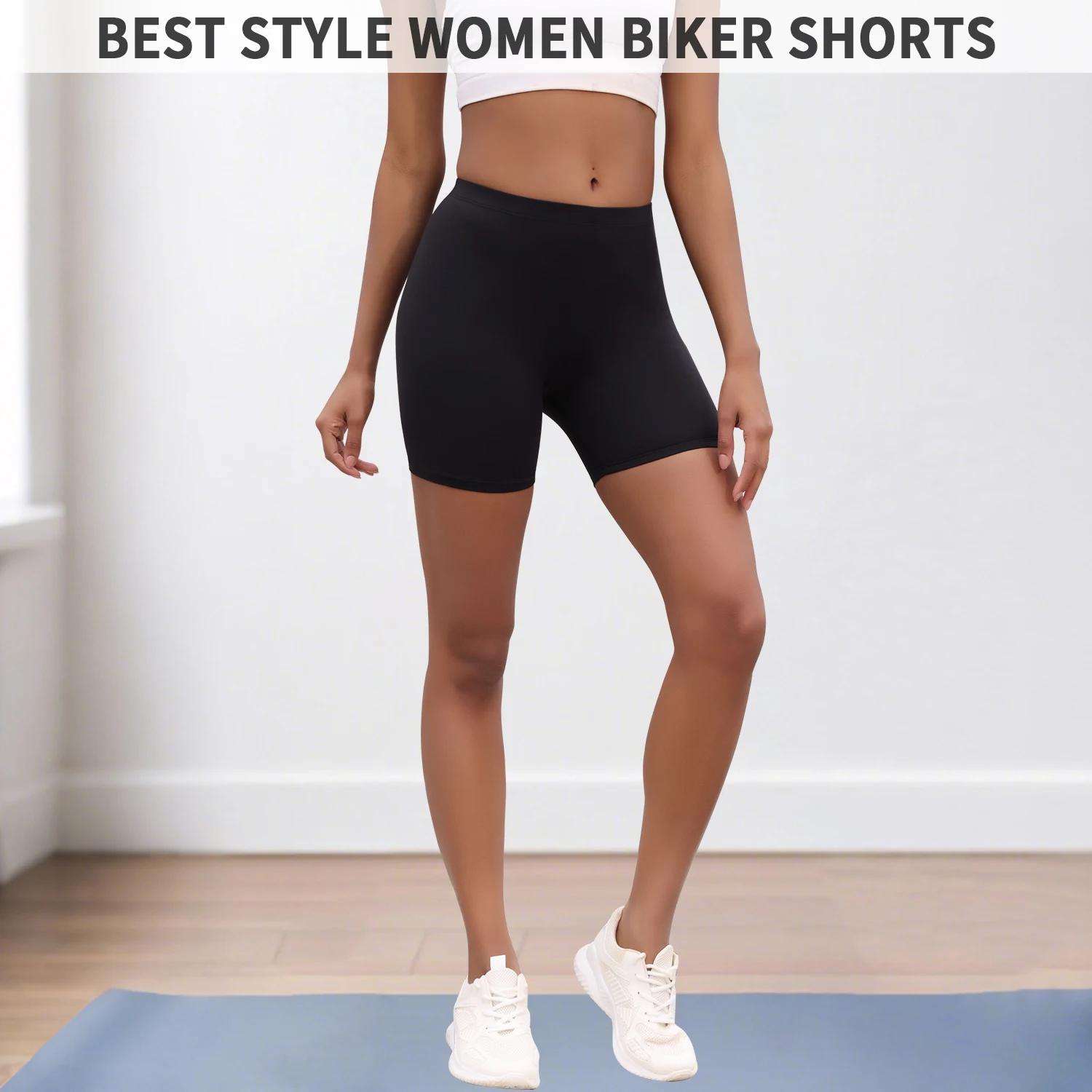 Women's Super Soft Biker Shorts High Stretchy No See Through Workout Running Yoga Athletic Push Up Gym Fitness Shorts 6"Inseam
Women's Super Soft Biker Shorts High Stretchy No See Through Workout Running Yoga Athletic Push Up Gym Fitness Shorts 6"Inseam