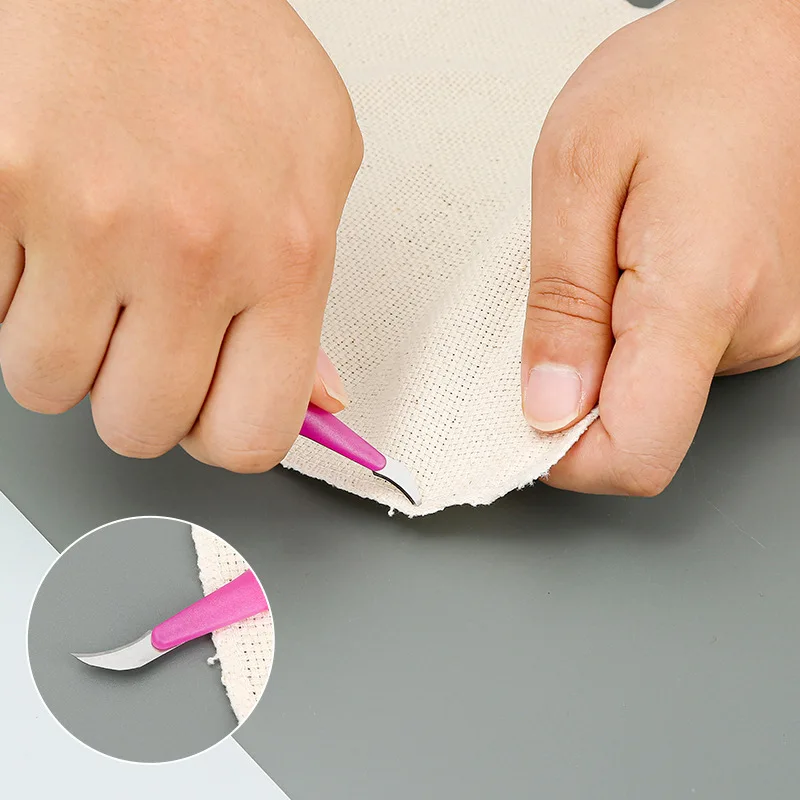 2PCS Sewing Thread Unpicker Cutter Remover Portable Anti Slip Seam Remover Tool Crafting Needlework Embroidery Tool
2PCS Sewing Thread Unpicker Cutter Remover Portable Anti Slip Seam Remover Tool Crafting Needlework Embroidery Tool