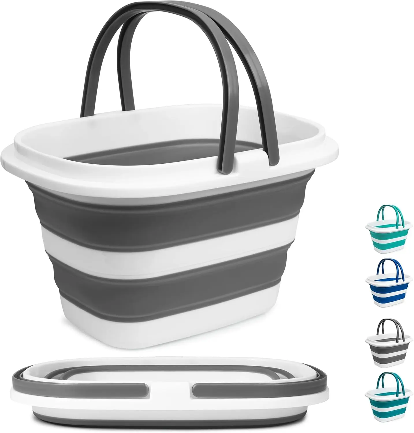 16L Collapsible Mop Bucket, Portable Cleaning Tub for House Car RV Camping Laundry Storage
16L Collapsible Mop Bucket, Portable Cleaning Tub for House Car RV Camping Laundry Storage