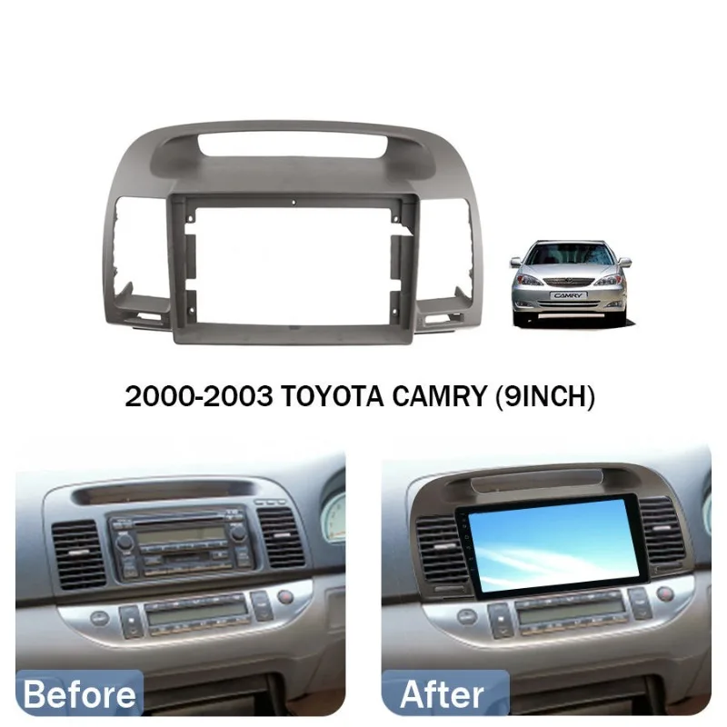 9 Inch Car Radio Fascia Frame 2DIN Install Panel Dashboard For Toyota Camry 2002-2005
9 Inch Car Radio Fascia Frame 2DIN Install Panel Dashboard For Toyota Camry 2002-2005