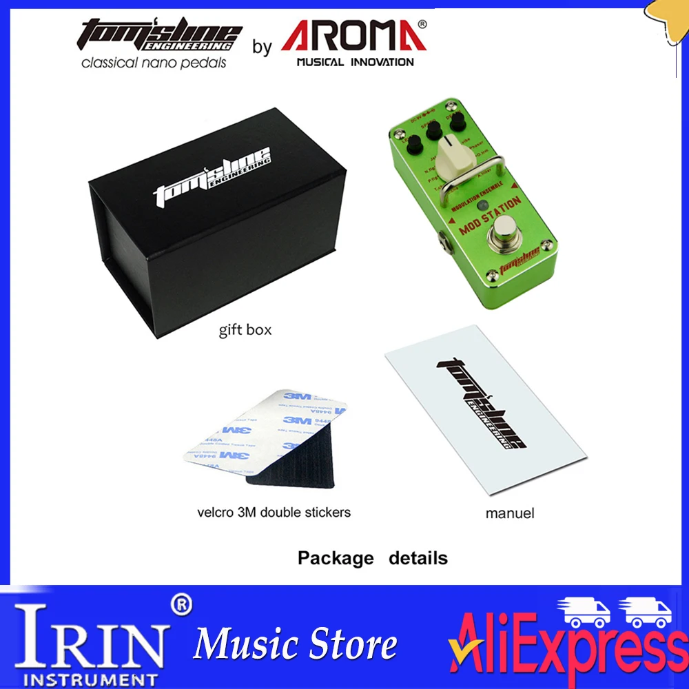 Aroma AMS-3 Mod Station Modulation Ensemble Guitar Pedal Single Electric Guitar Effect Pedal True Bypass Ideal for Guitar
Aroma AMS-3 Mod Station Modulation Ensemble Guitar Pedal Single Electric Guitar Effect Pedal True Bypass Ideal for Guitar