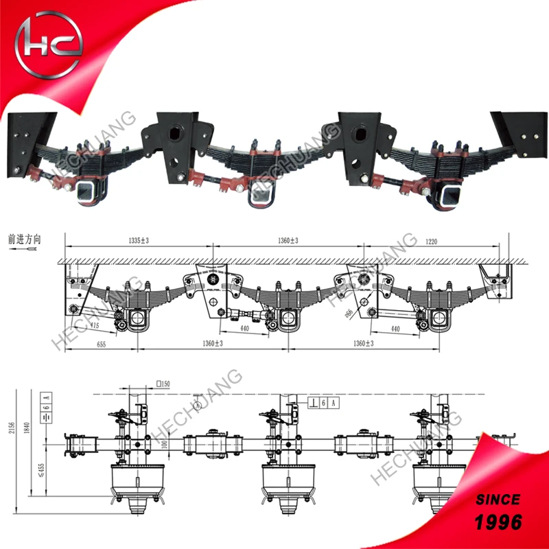 For Suspension Parts for Semi Trailer BPW Type 1 Axle, 2 Axle, 3 Axles
For Suspension Parts for Semi Trailer BPW Type 1 Axle, 2 Axle, 3 Axles