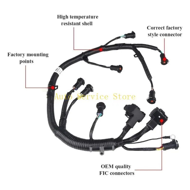 462A Injector Connector Wiring Harness 5C3Z9D930A For F250 F350 F450 F550 6.0L
462A Injector Connector Wiring Harness 5C3Z9D930A For F250 F350 F450 F550 6.0L