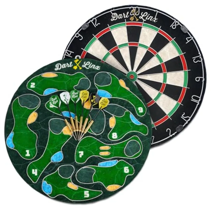 Ultimate Dart Board and Golf Game for Home - Perfect Family and Activities, Game Room Decor, Gifts for Boys, Golf Darts Compres
Ultimate Dart Board and Golf Game for Home - Perfect Family and Activities, Game Room Decor, Gifts for Boys, Golf Darts Compres