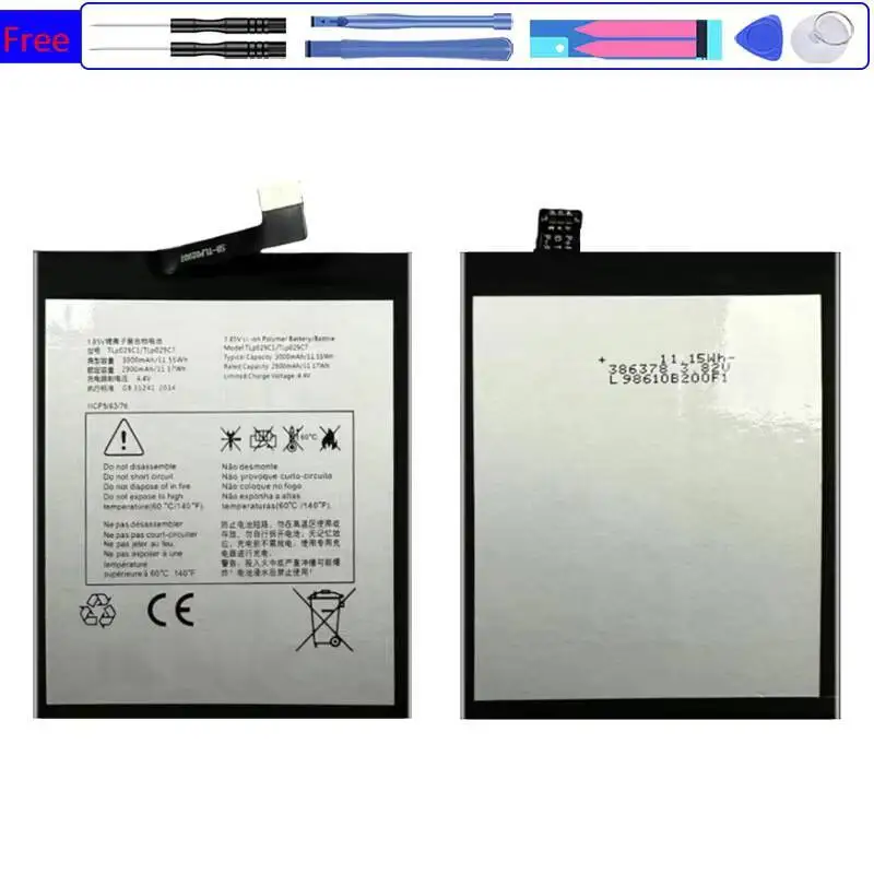 Battery Tlp029c1 Tlp029c7 For Alcatel 3V One Touch Idol 3C TD-Lte OT5026D OT-5026J OT-5606 A30 Fierce Plus OT-5049Z OT-5049W
Battery Tlp029c1 Tlp029c7 For Alcatel 3V One Touch Idol 3C TD-Lte OT5026D OT-5026J OT-5606 A30 Fierce Plus OT-5049Z OT-5049W