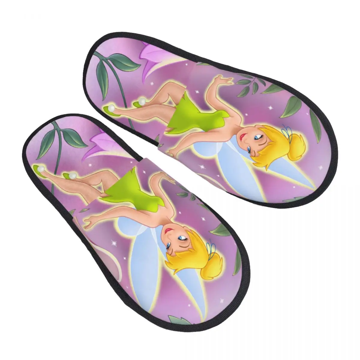 Custom Tinker Bell Guest Slippers for Bathroom Women Cartoon House Slipper
Custom Tinker Bell Guest Slippers for Bathroom Women Cartoon House Slipper