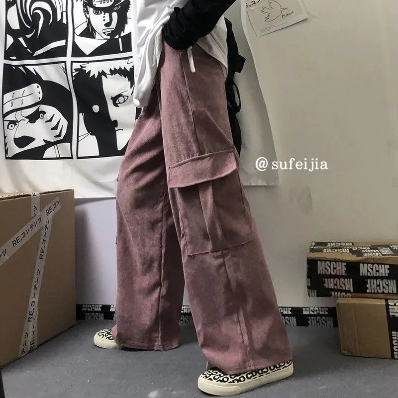 Cargo Wide Leg Pants Women Harajuku Casual Baggy Y2k Streetwear Vintage Trousers Loose Hippie School Pocket Sweatpants
Cargo Wide Leg Pants Women Harajuku Casual Baggy Y2k Streetwear Vintage Trousers Loose Hippie School Pocket Sweatpants