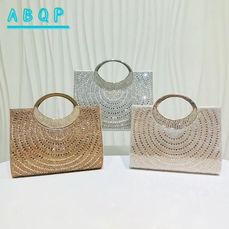 Evening Women's Bag Luxury Brand Diamond-encrusted Dinner Party Women's Handbag Shiny Diamond-encrusted Evening Bag High Quality
Evening Women's Bag Luxury Brand Diamond-encrusted Dinner Party Women's Handbag Shiny Diamond-encrusted Evening Bag High Quality