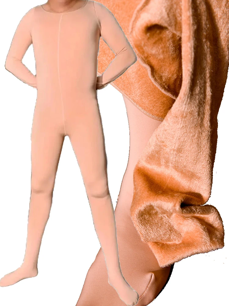 Unisex Fleece Thickness Warm Bodystocking Close Open Crotch Bodysuit Tight Thermal Underwear Lingerie Leotard Conjoined Jumpsuit
Unisex Fleece Thickness Warm Bodystocking Close Open Crotch Bodysuit Tight Thermal Underwear Lingerie Leotard Conjoined Jumpsuit